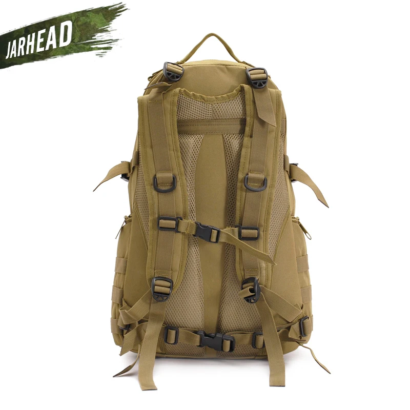 Вместительный водонепроницаемый рюкзак из ткани Оксфорд для путешествий на
