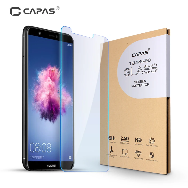 Экран протектор для huawei наслаждаться 7 s/для huawei P Защитное стекло для смартфонов оригинальные CAPAS Взрывозащищенный Защитная пленка 5,65 дюймов