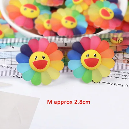 Happy monkey 10 шт./упак. слизь талисманы игрушки Смола милые товары для цветов аксессуары наполнитель декор для пушистого прозрачного облачного слизи - Цвет: M 10pcs