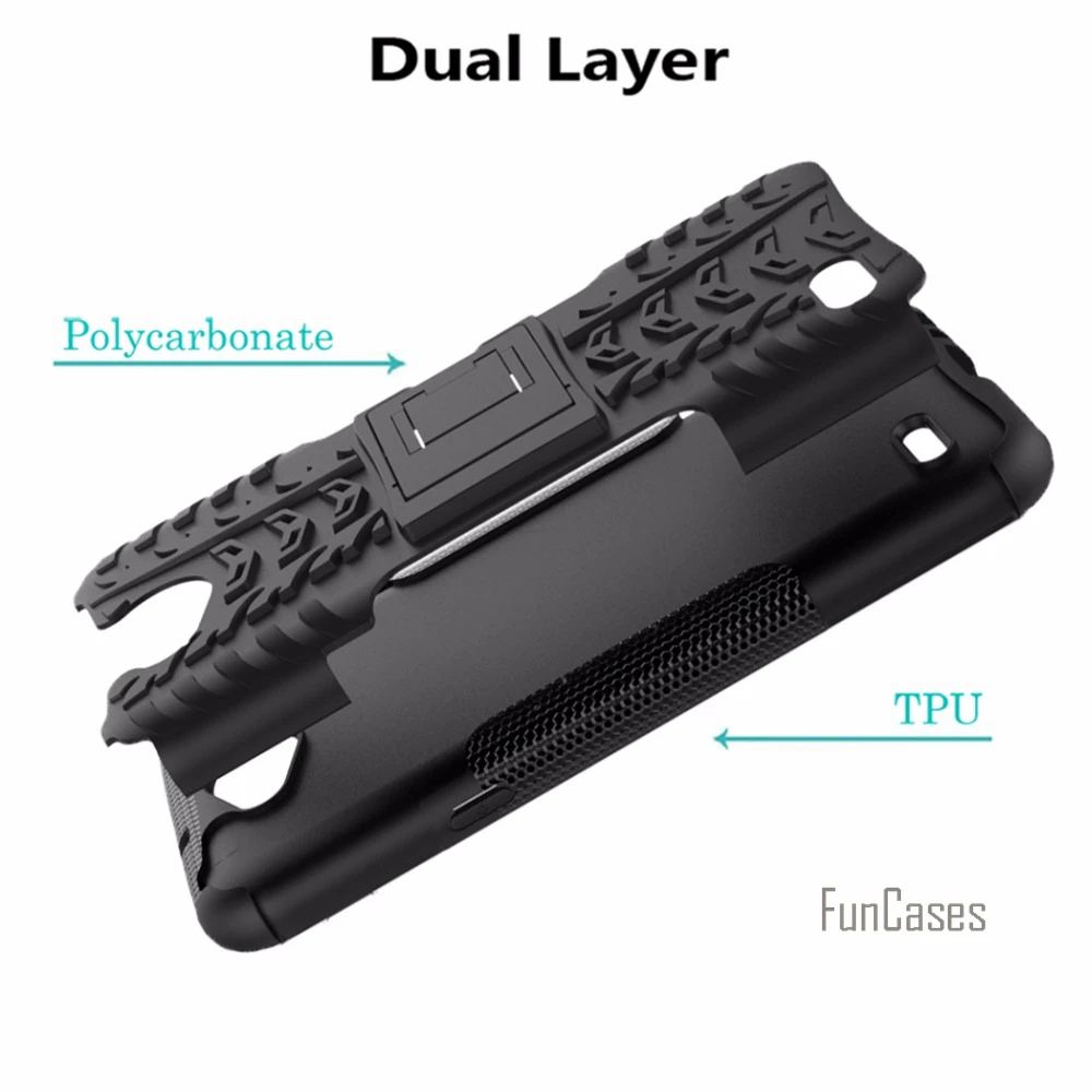 Для LG X power 2 LV7 Fiesta чехол 5 дюймов Гибридный Kickstand Dazzle прочный резиновый Жесткий ПК +
