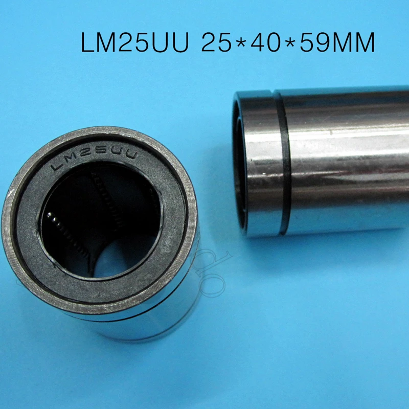 Подшипник LM25UU 25*40*59 мм бесплатная доставка 25 линейная шарикоподшипниковая втулка