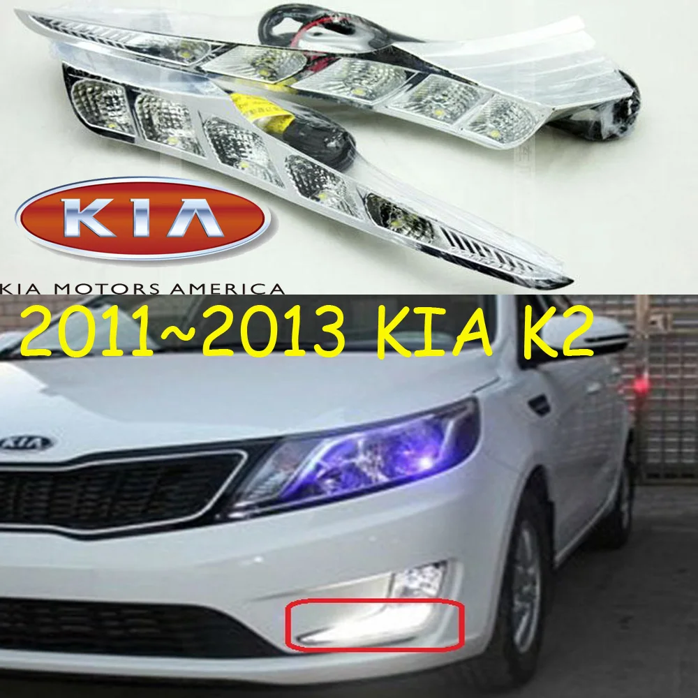2011 2012 2013 KIA K2 дневсветильник rio бесплатная доставка светодиодный ОД k2