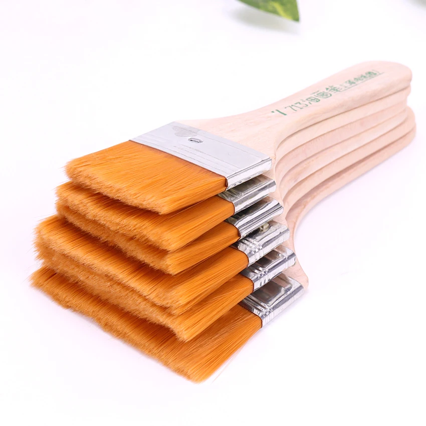 7-12 # стили, деревянная фотография, художественная Акварельная краска, кисть разных размеров, нейлоновая краска для волос, фотография