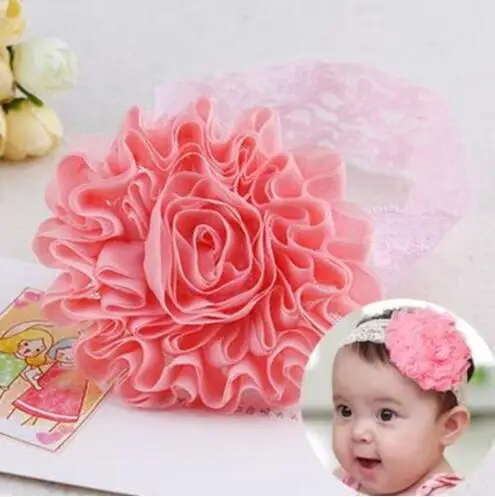 

New Style Beautiful Headband Hairband Kids Girls Flowers Headbands Kids' Hair Accessories Kids Christmas Gift 31 Colors A009-1