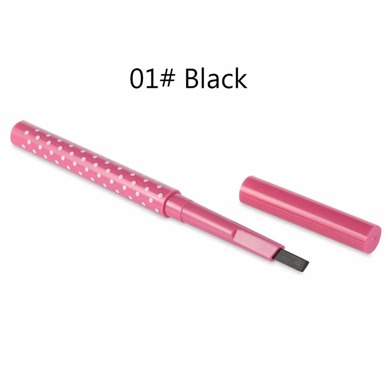 1PC Waterproof Permanent Powder Pen Makeup Eyebrow Pencil+3 Shape Stencils Tool with Stencil | Красота и здоровье
