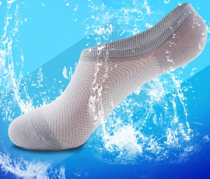 Носки мужские из бамбукового волокна Нескользящие 40 шт. = 20 пар/лот|sock good|sock lotboating