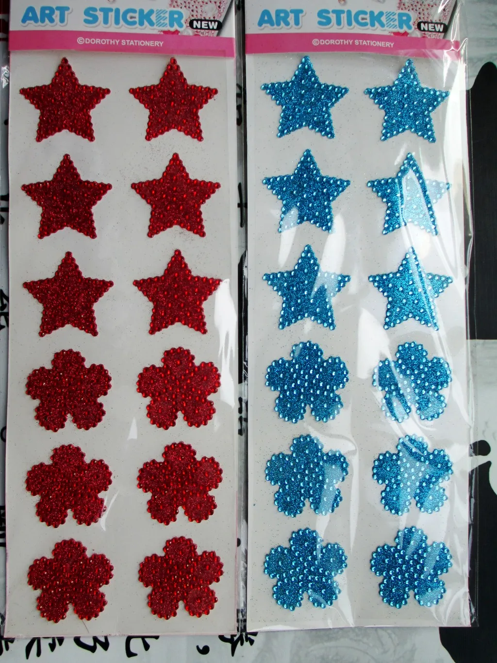

New Design Star Flowers Rhinestone Stickers Wholesale Decorative Jewelry Self-adhesive Stickers Free Shipping