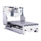 Рамка CNC 3020 для настольного станка с ЧПУ для гравировки по дереву, токарный станок с шариковым винтом