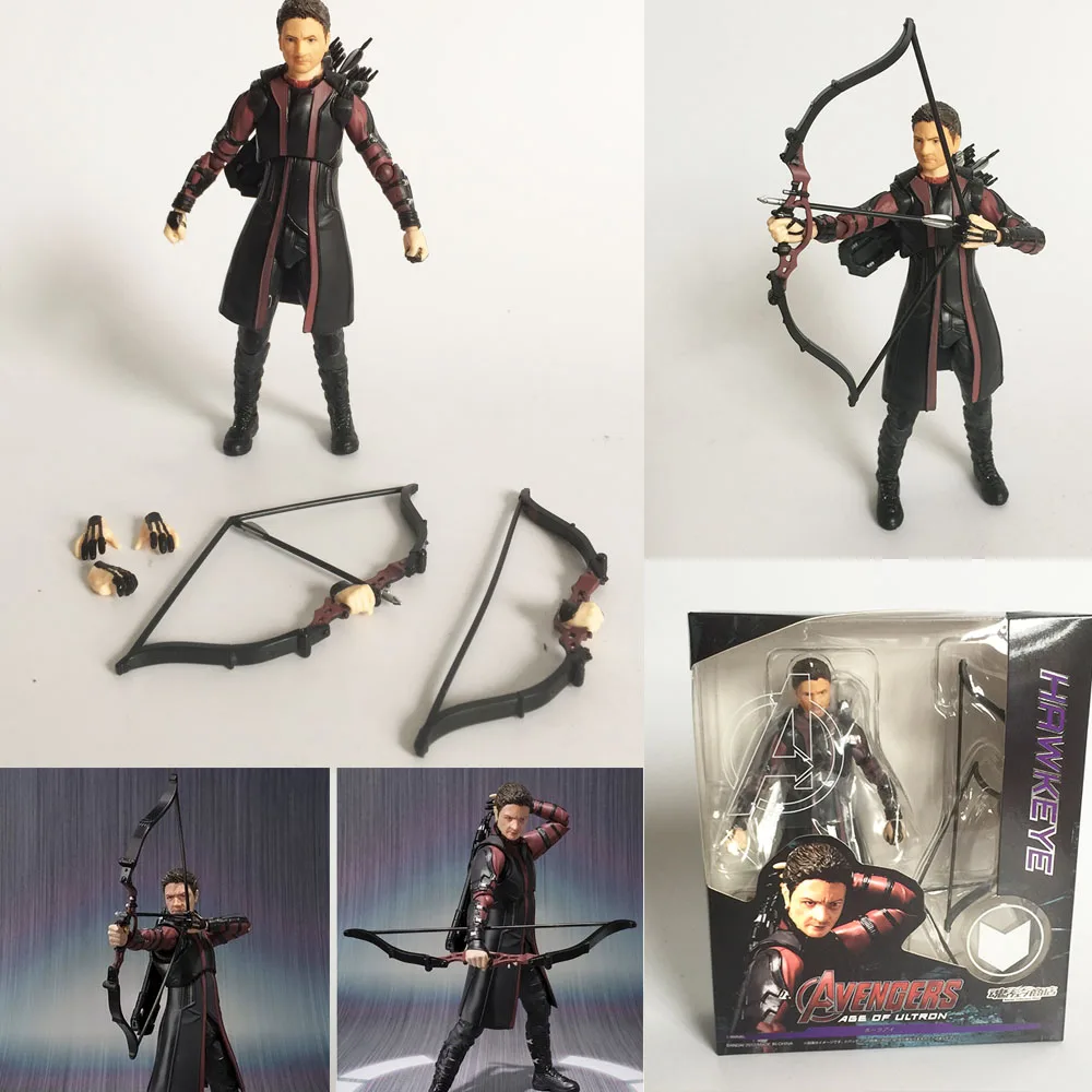 15 см 2019 Фильм Мстители Endgame Age of Ultron Infinity War 4 Marvel Hero Hawkeye фигурка игрушка кукла для