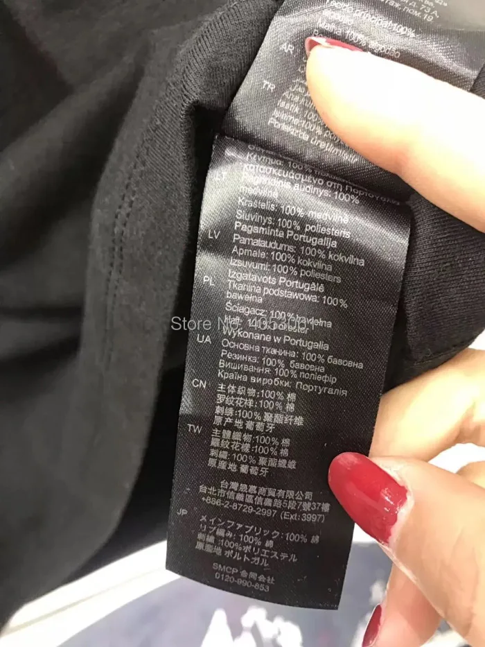 Хлопок красочная Буква вышивка короткий рукав круглый вырез Футболка-2019ss женский стиль Письмо Вышивка футболки Топ