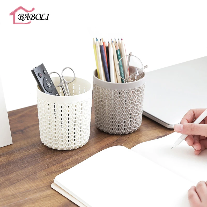 JILIDA имитация кисть из ротанга горшок ручка настольный держатель макияж