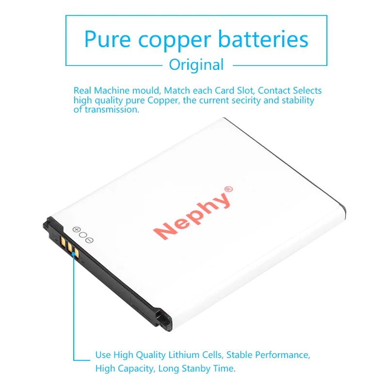 Nephy B150AC B150AE аккумулятор для samsung Galaxy Core i8260 i8262 GT-i8260 GT-i8262 Аккумуляторы для мобильных телефонов