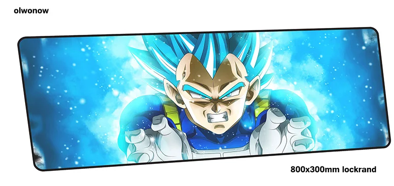 Коврик для мыши Dragon Ball с закрытыми краями компьютерный геймерский коврик для мыши 800x300x2 мм высококлассный Коврик Для Мыши Эргономичный гаджет настольные коврики