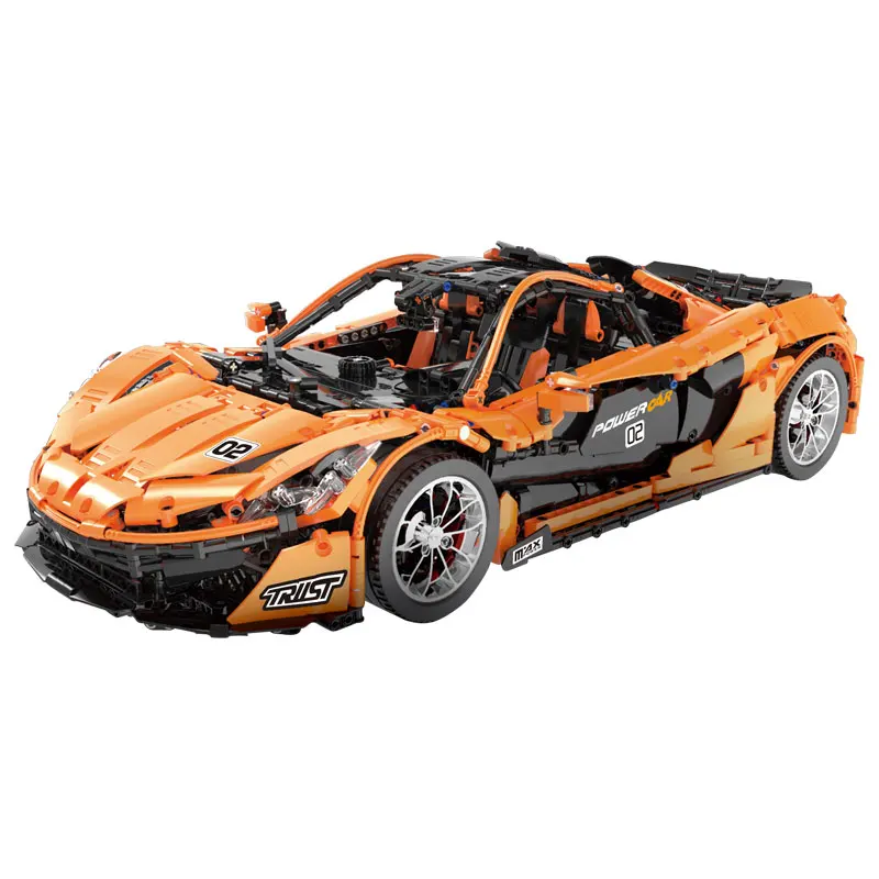 Новый Technic 20087 McLaren P1 Hypercar 1:8 гоночный автомобиль строительные блоки кирпичи