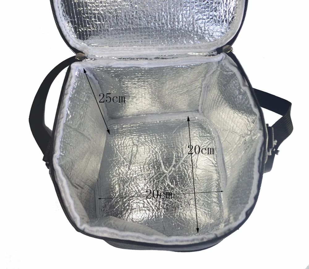Функциональная сумка холодильник коробка для ланча и пикника портативная