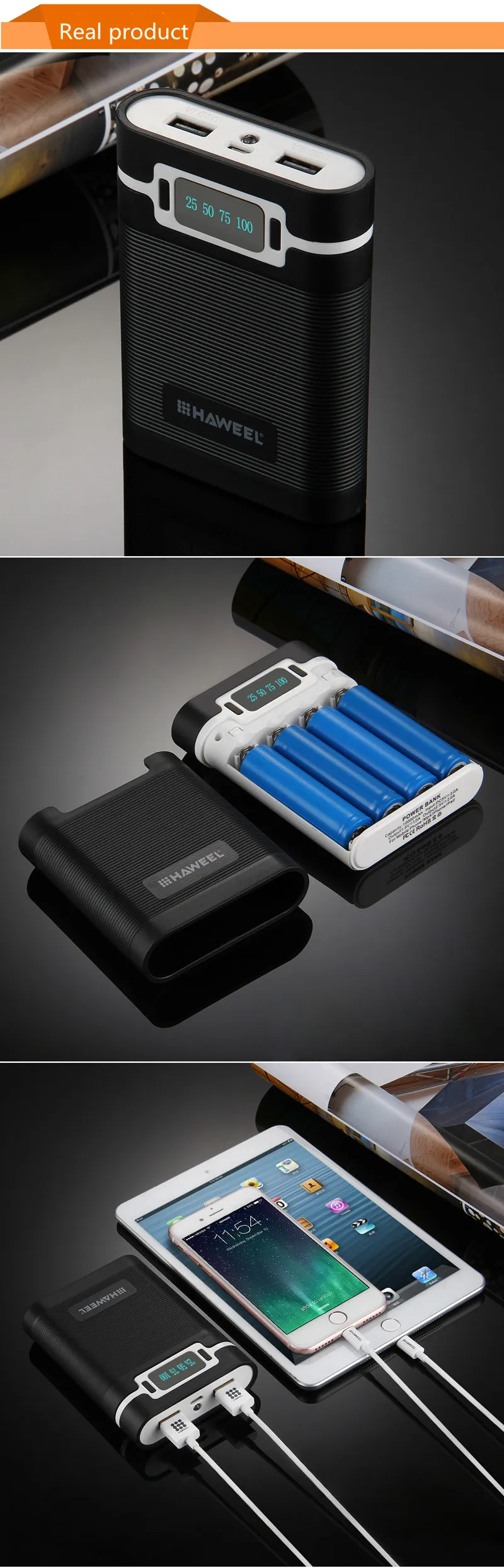Универсальный 18650 Аккумуляторный блок портативный DIY USB Мобильный Внешний аккумулятор зарядное устройство Коробка Чехол Для Аккумулятора Внешний аккумулятор комплект чехол для хранения
