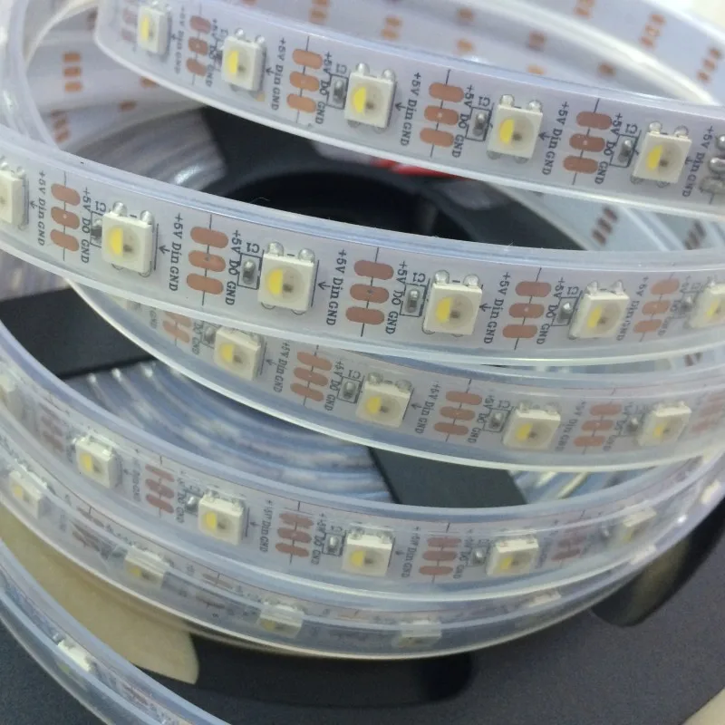 

5m 4 Color in 1 Waterproof SK6812 RGBW RGBNW RGBWW WWA White individual addressable led strip 30/60 leds/pixles/m IP65/IP67 5V