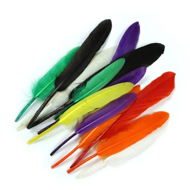 20 шт./лот Brght/темные цвета натуральные турецкие перышки для завязывания рыбалки |