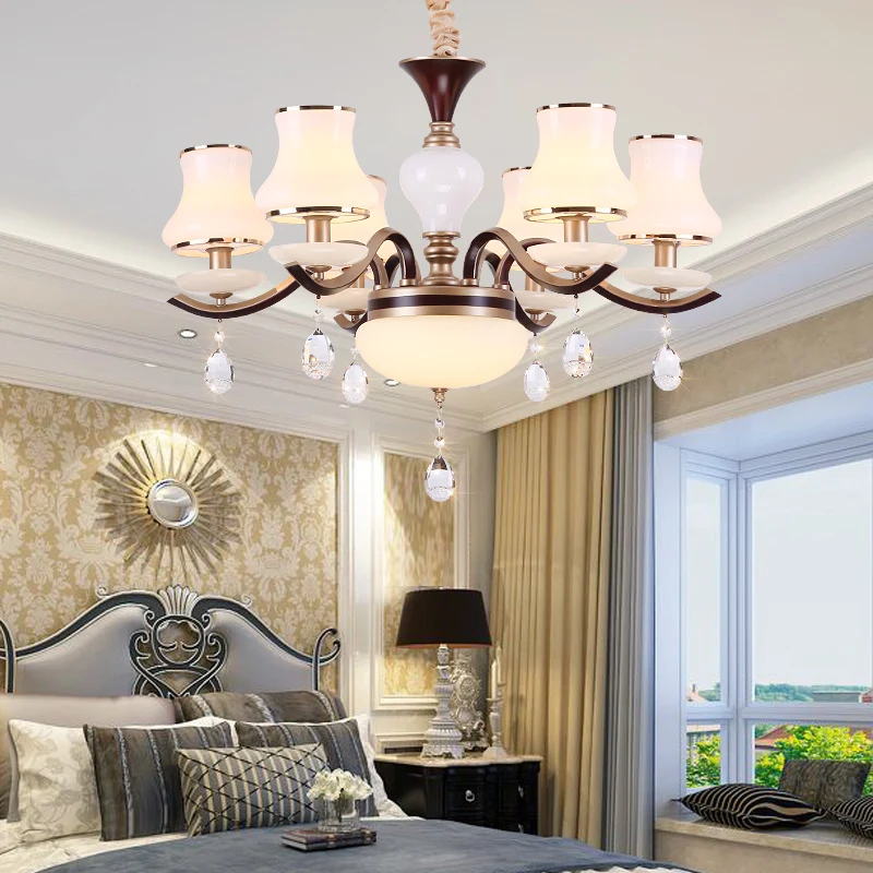 Американский Сельский Винтаж осветительная люстра в виде подсвечника для