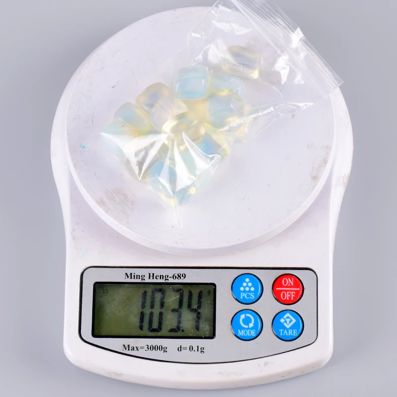 100 г опалитовый Камень Неправильной полировки сад фонтан украшения бусины в виде