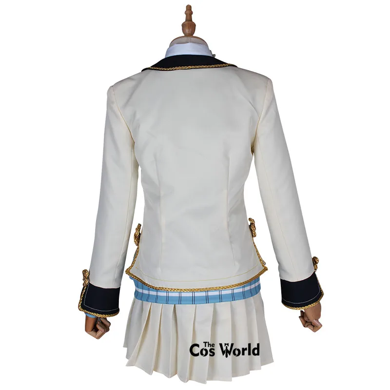 Школьная форма Love Live Sunshine Aqours Tsushima Yoshiko с красным Кленовым листом рубашка жилет