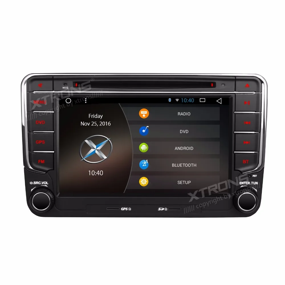 7 &quotAndroid 6 0 специальный автомобильный DVD для Volkswagen Amarok 2010 2013 &amp Caddy 2003 Golf V 2008 с