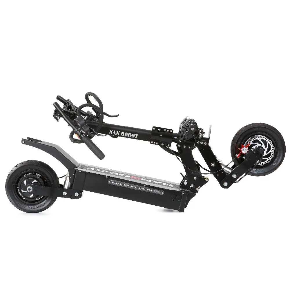 NANROBOT LS5 10 "2000 W Мощный 52V25AH складной 45 Миль скорость 40 MPH Съемное Сиденье 2 колеса