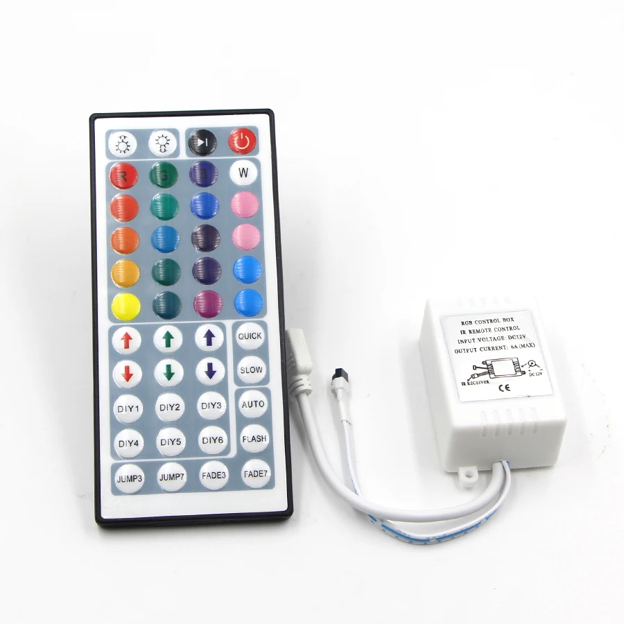 44 клавиши DC12V Светодиодный контроллер RGB цвет с ИК пультом дистанционного