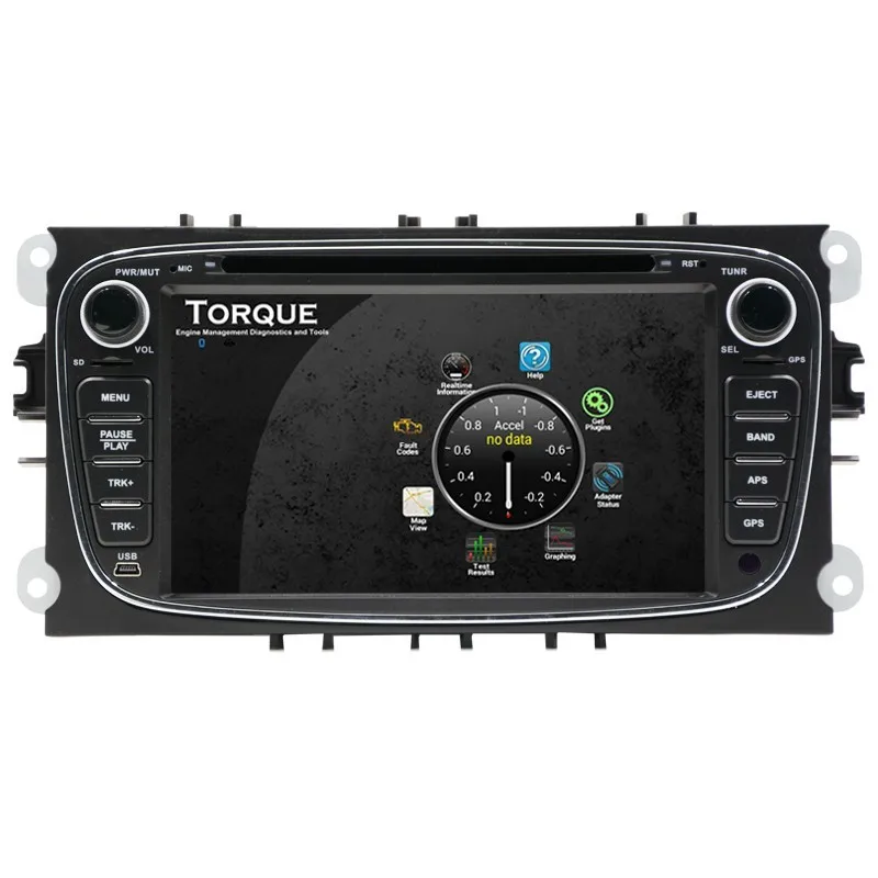 Android 7 1 четырехъядерный 2 Din &quotавтомобильный dvd-плеер для FORD/FOCUS 2/MONDEO/S-MAX/CONNECT 2008 2009