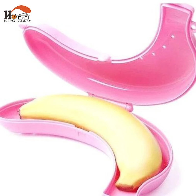 CUSHAWFAMILY портативный чехол-коробка с бананом пластиковый чехол для хранения