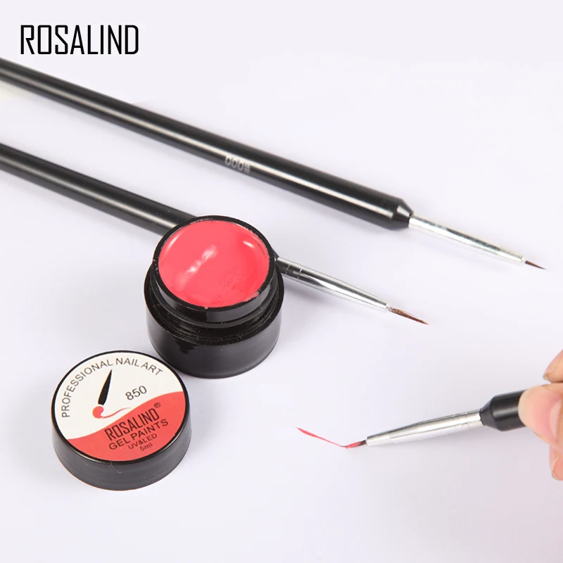 Инструмент для точечного маникюра ROSALIND 3 шт. инструмент нейл арта с красочным