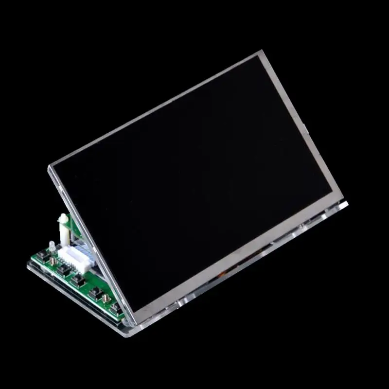 7-дюймовый ЖК-дисплей Raspberry Pi с прозрачным акриловым кронштейном 1024*600 цифровой