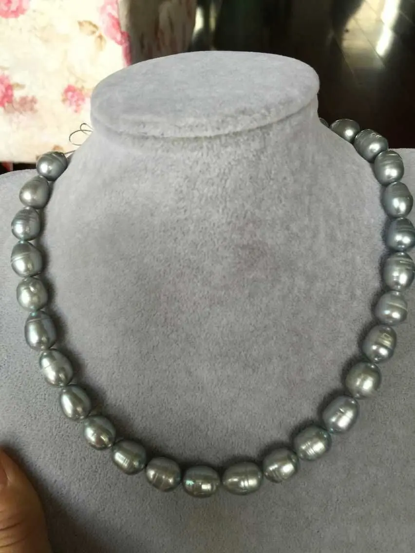 Горячий продавать бесплатная доставка ******** ПОДЛИННАЯ 12 14 ММ AAA + TAHITIAN СЕРЫЙ