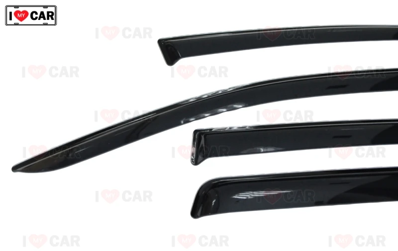 Оконный дефлектор для Mitsubishi Outlander XL 2007-/2012-Автомобильный оконный ветрозащитный