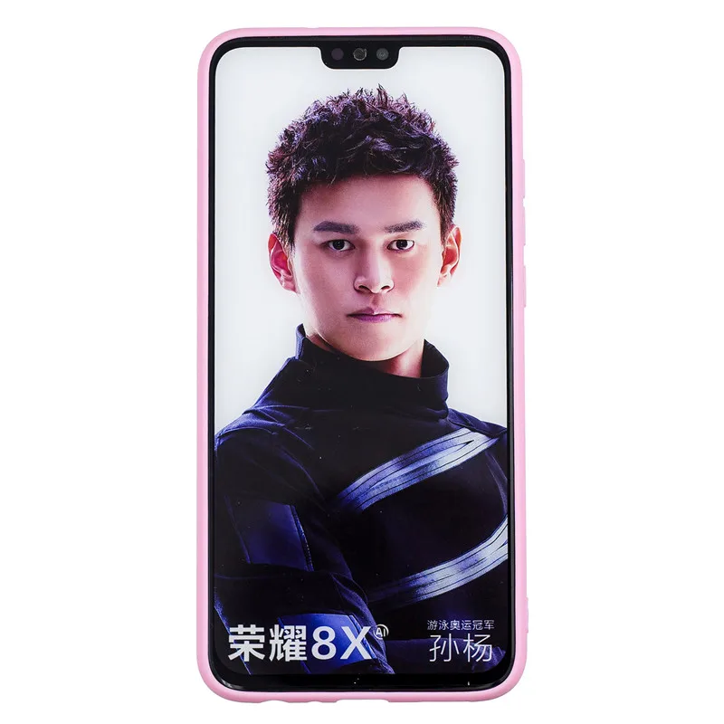 Роскошный однотонный Матовый ТПУ чехол карамельных цветов для Huawei Honor 8X 8C 8A