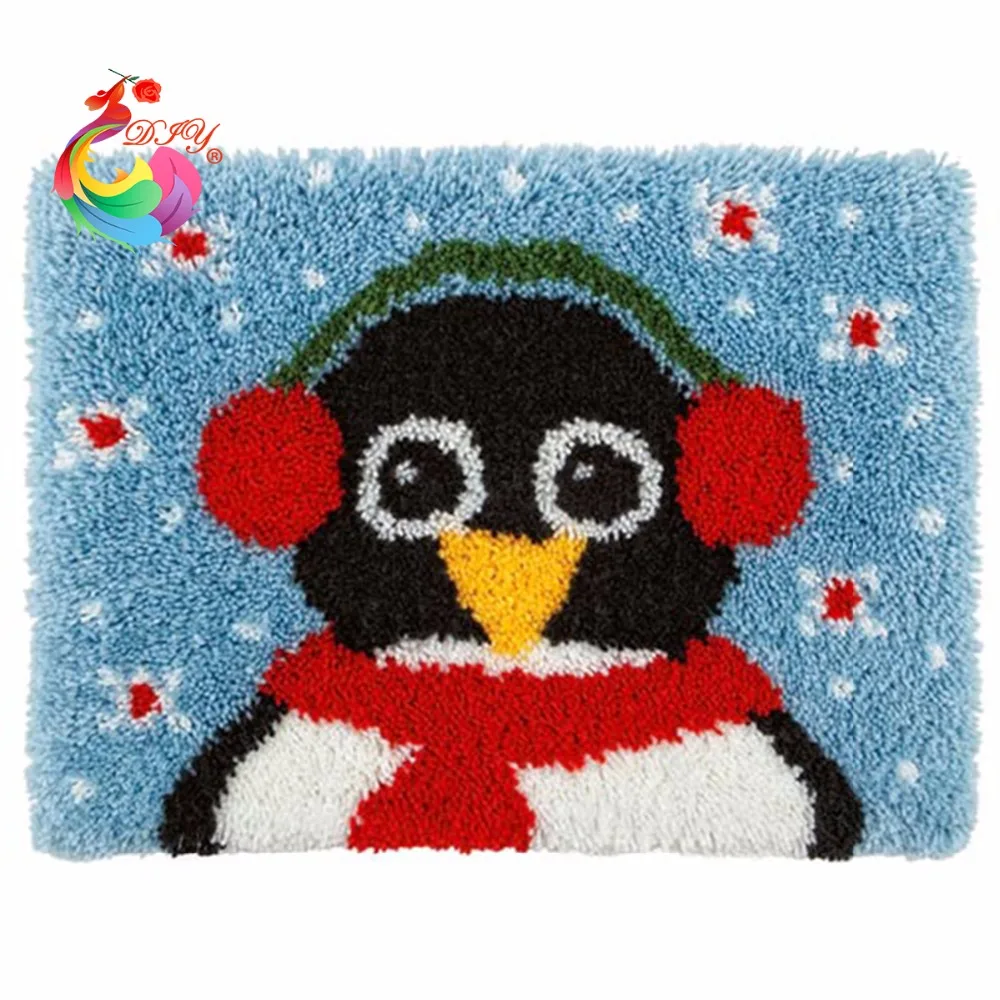 Наборы для вышивки нитки рукоделия крючки с защелкой наборы ковров ковры вышивка