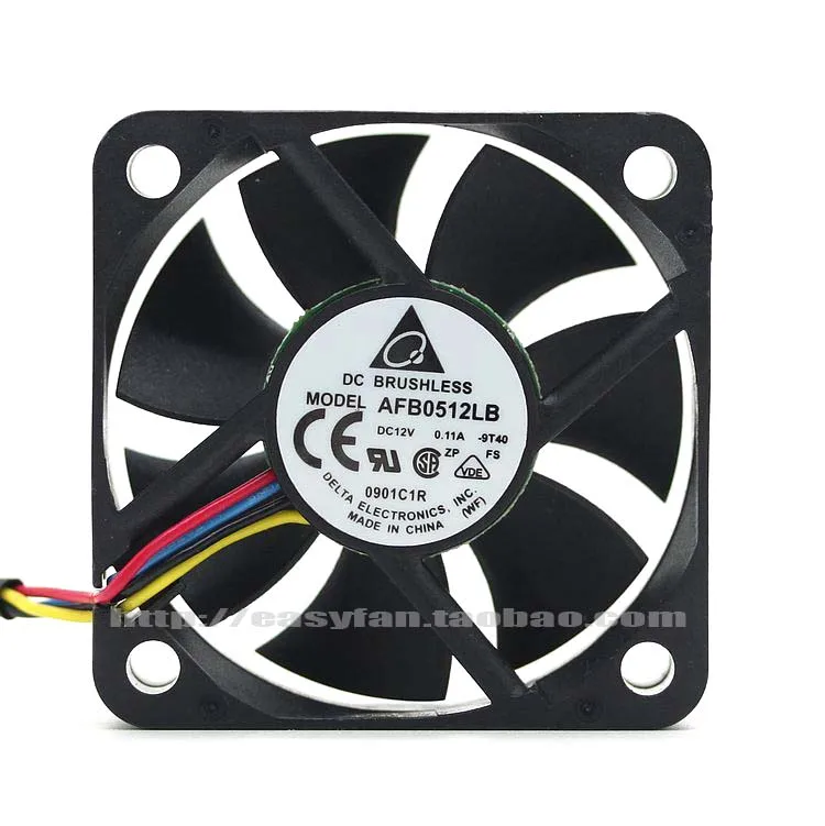 Новый вентилятор охлаждения DELTA AFB0512LB 5015 12В 0.11A 5 см PWM | Компьютеры и офис