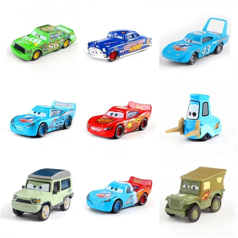 Машинки Дисней Лайтнинг Маккуин все стили Pixar Cars 2 3 гоночный матер металлический