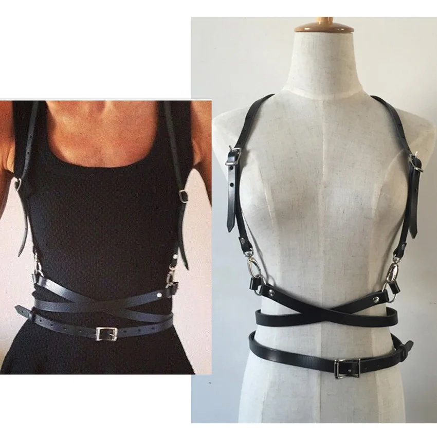 Уличный ремень dark rock кожаный материал подвязки кожаные подтяжки|belt leather|belt strapwaist