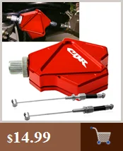 Мотоцикл 7/" Ручка рукоятки «Грипсы» рожки руля Кепки Крышка для HONDA CBR600RR CBR 600 RR 2003-17 CBR1000RR CBR 1000RR CBR650F