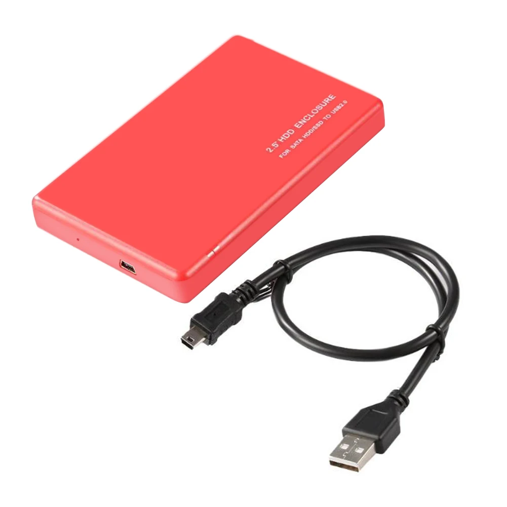 Оптом Новый 480M/bps 2 5 дюймов SATA USB 0 Внешний HDD корпус жесткий диск SSD чехол |