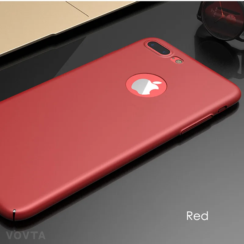 VOVTA тонкий матовый жесткий чехол для телефона iPhone 8 6s 6 7 Plus Коке плюс 5S 5 Se случаях |