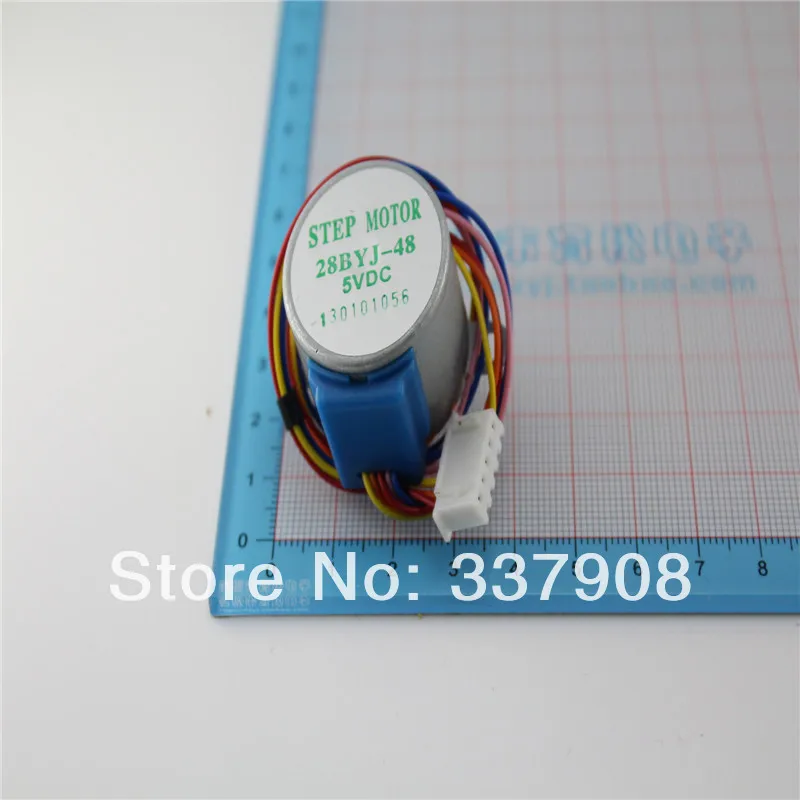 5 шт 5V шаговый двигатель 4 Phase5 линия (можно подключить в 2 фазы для