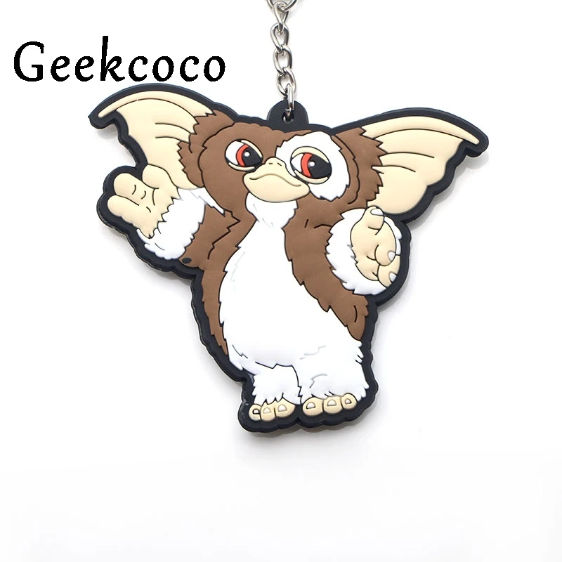 Gremlins мультфильм GIZMO персонализированный брелок для ключей автомобиля брелок для женщин сумка брелок для Патри подарок пара ювелирных изделий подарок J0360