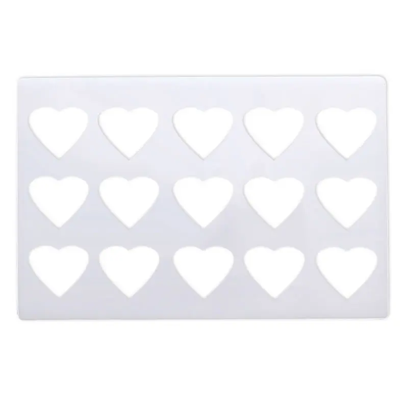 Heart Shape Upspirit силиконовые формы шоколада конфеты форма для пудинга, желе Звезда Сердце кленовый лист круг Форма DIY украшения торта выпечки инструмент - Цвет: Heart Shape