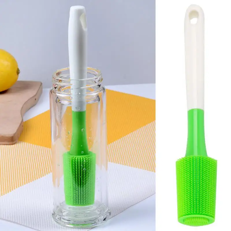 1 шт. Портативный Кухня щетка для мытья силиконовый гибкий инструмент очистки |
