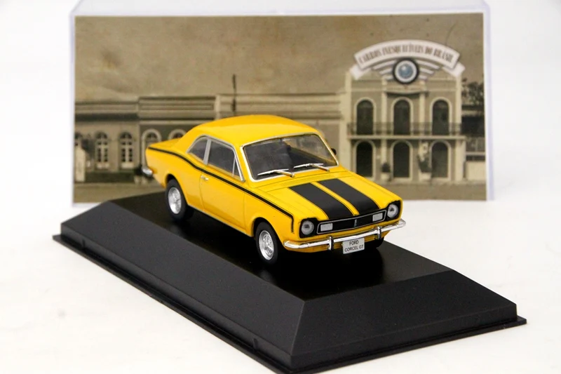 IXO Altaya масштаб 1:43 Ford Corcel GT 1971 литой автомобиль модели игрушек лимитированный