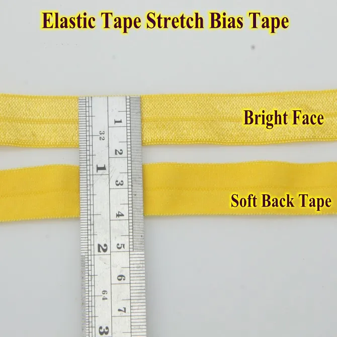 Бесплатная доставка эластичная лента растягивающаяся косая Размер: 15 мм ширина: