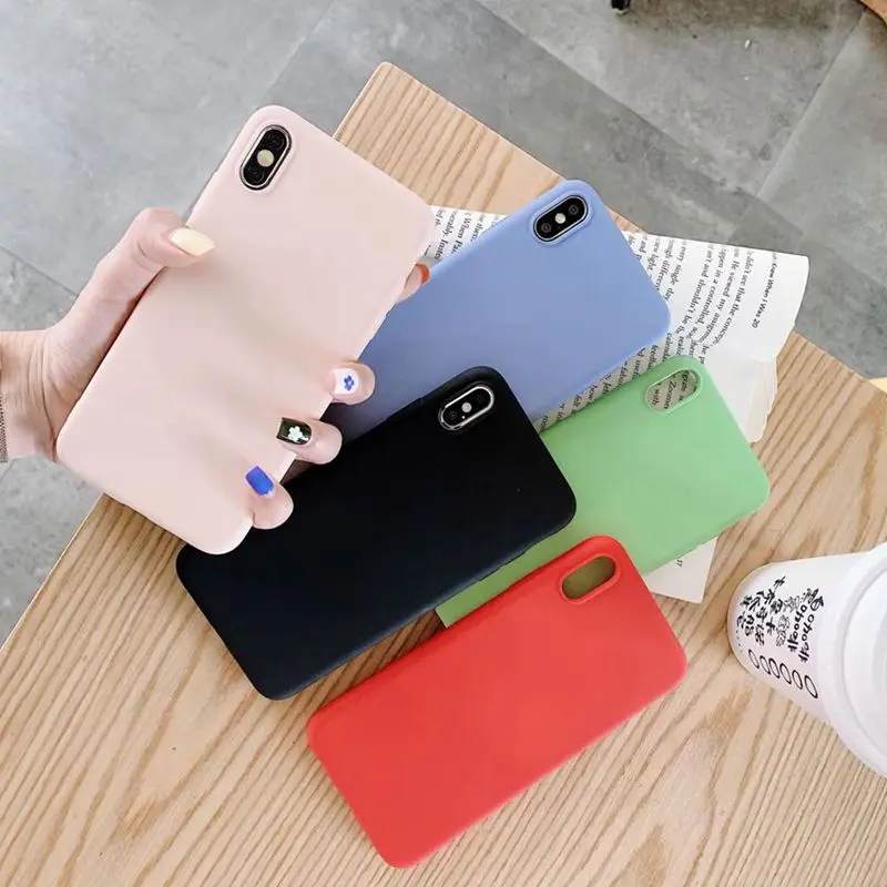 Роскошный мягкий силиконовый чехол для iPhone XS Max X XR 6 S 7 8 Plus противоударный ультра