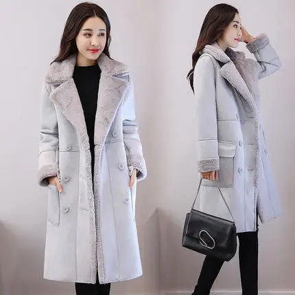 Новинка зимы 2019 женская модная свободная бархатная хлопковая одежда с толстым